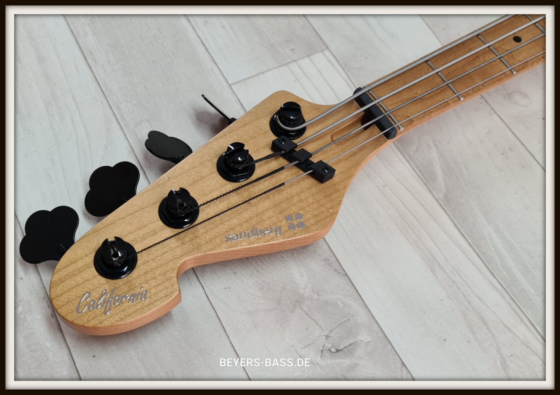 Sandberg California II TT4 Roasted Maple, Open Pore Black, Linkshänder